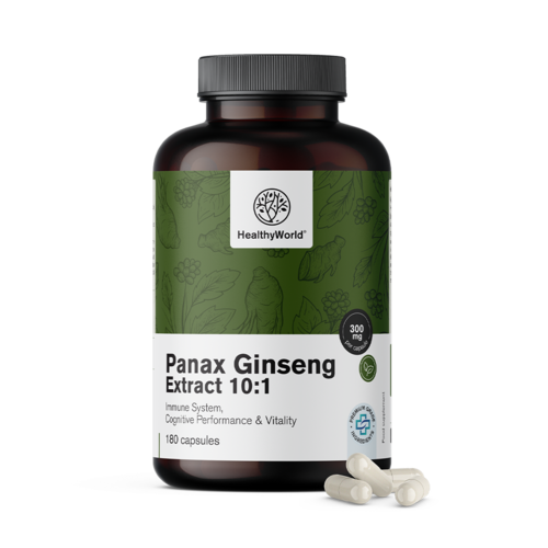 Panax Ginseng 300 mg - ginzeng kivonat 10:1