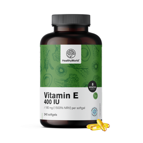 E-vitamin 400 NE, 240 lágy kapszula