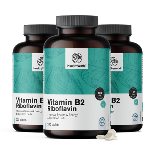Vitamin B2 – riboflavin 100 mg