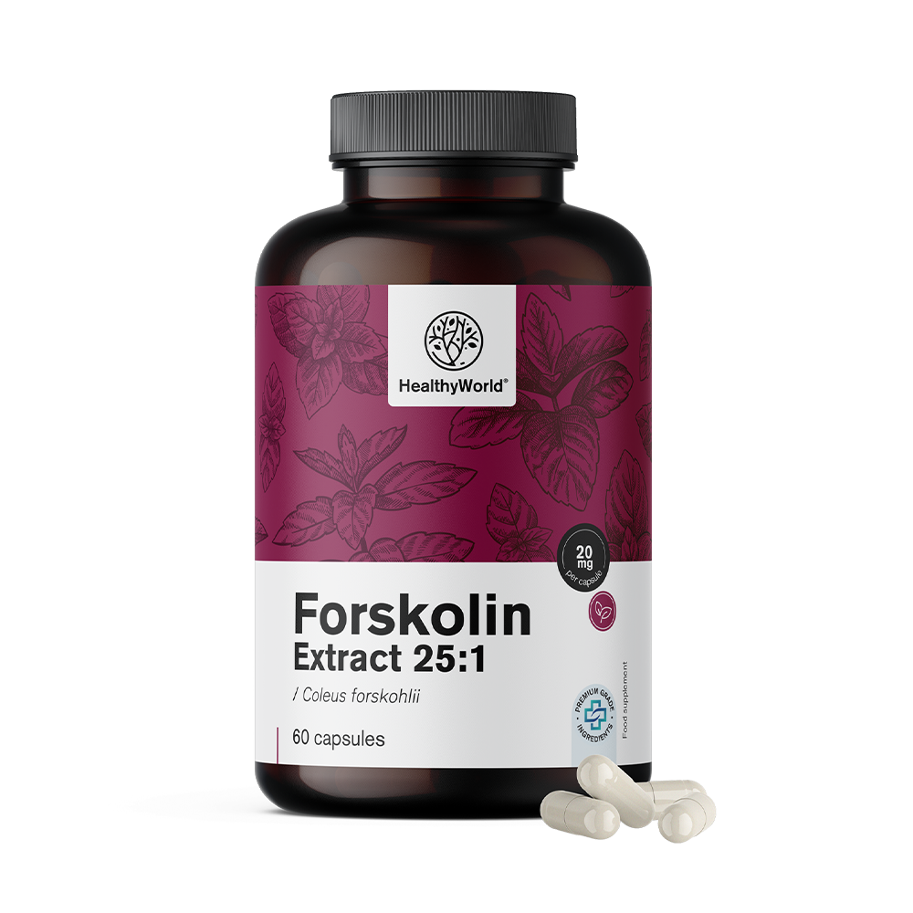 Forskolin – indiai csalán kivonatból 20 mg