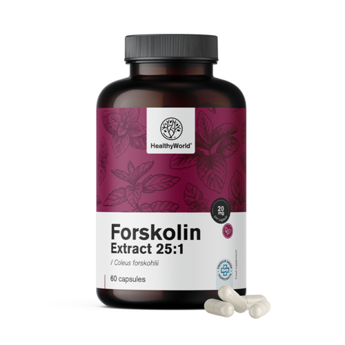 Forskolin – indiai csalán kivonatból 20 mg, 60 kapszula