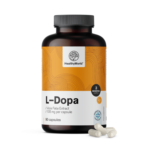 L-dopa 105 mg – lóbab kivonatból
