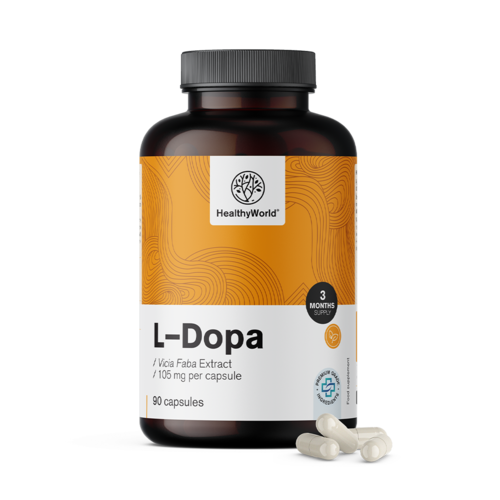 L-dopa 105 mg – lóbab kivonatból, 90 kapszula