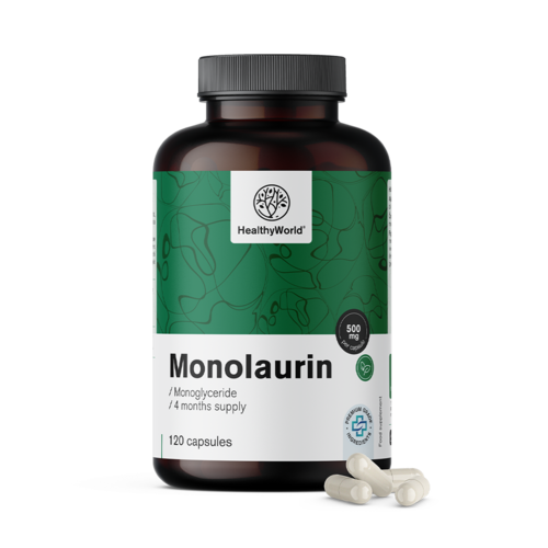 Monolaurin 500 mg kapszulákban
