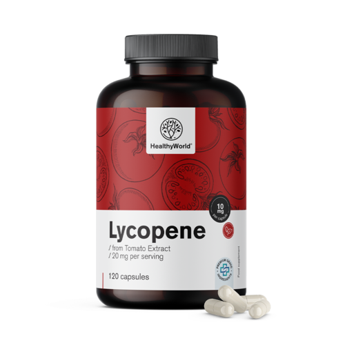 Likopin 10 mg - paradicsom kivonatból, 120 kapszula
