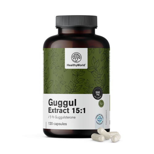 Guggul 500 mg – 15:1 kivonat, 120 kapszula
