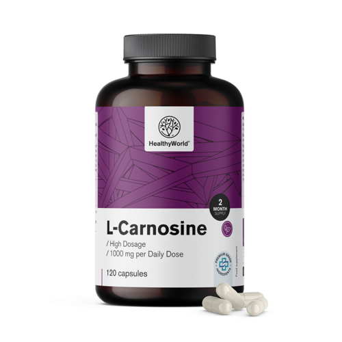 L-karnozin 1000 mg, 120 kapszula
