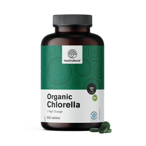 BIO Chlorella 500 mg, 500 tabletta