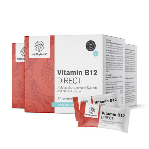 3x B12-vitamin DIRECT, összesen 90 tasak