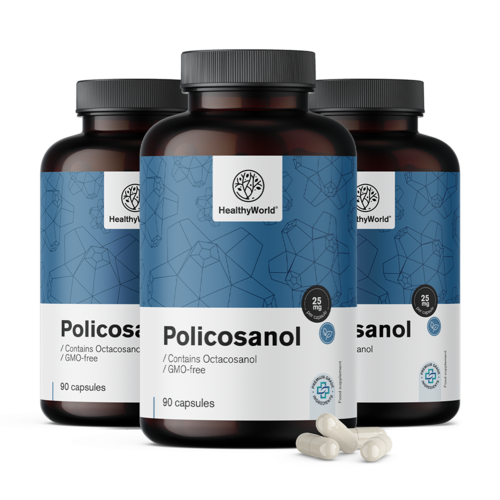 3x Policosanol 25 mg, összesen 270 kapszula