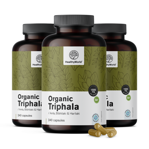 3x BIO Triphala 1500 mg, összesen 720 kapszula