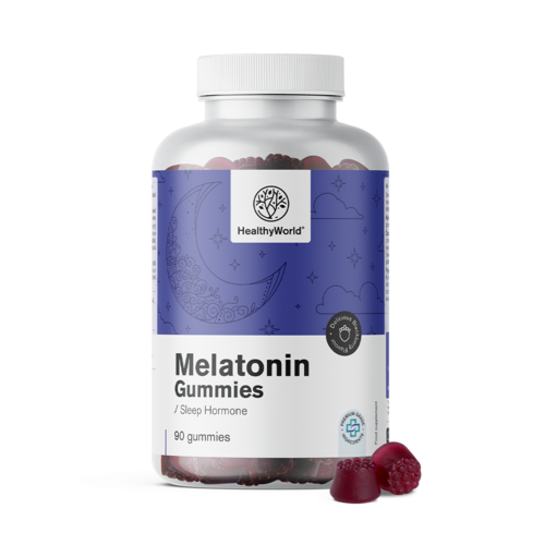 Melatonin 1 mg, 90 gumicukor