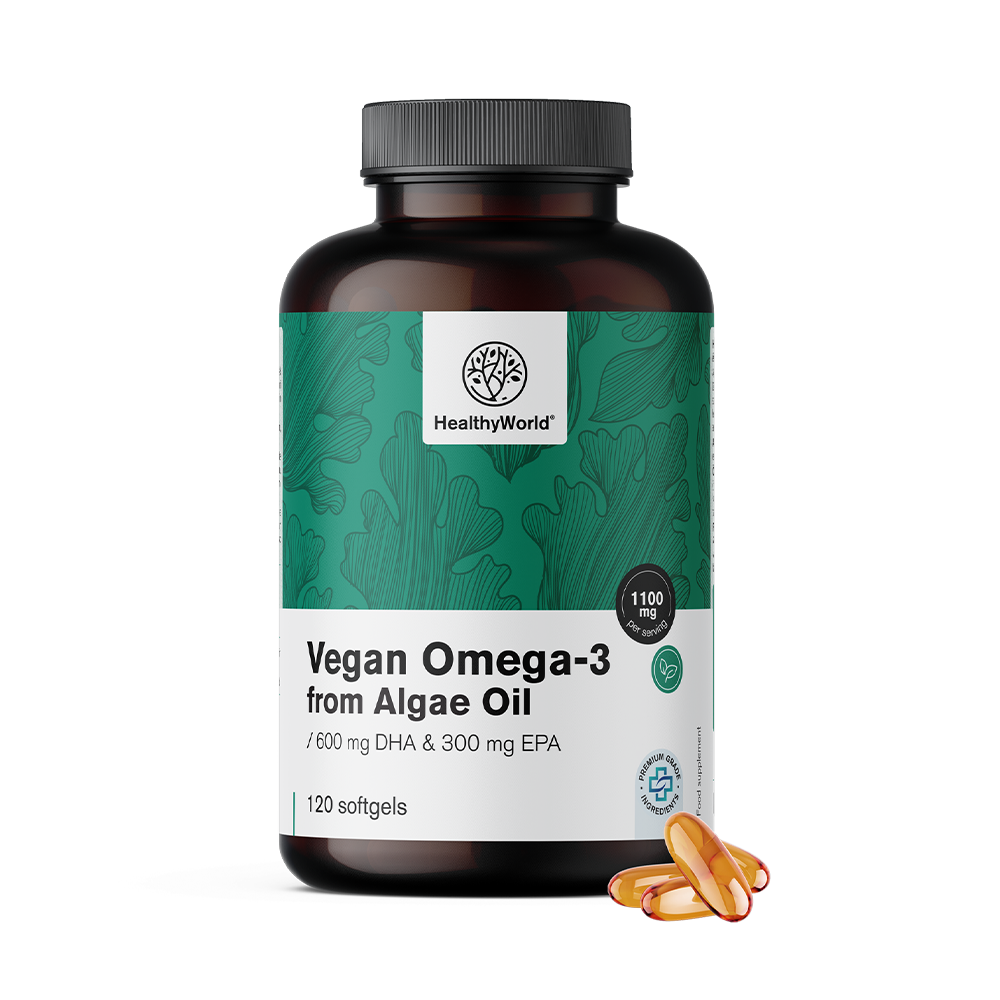 Vegán omega-3 1100 mg – algából