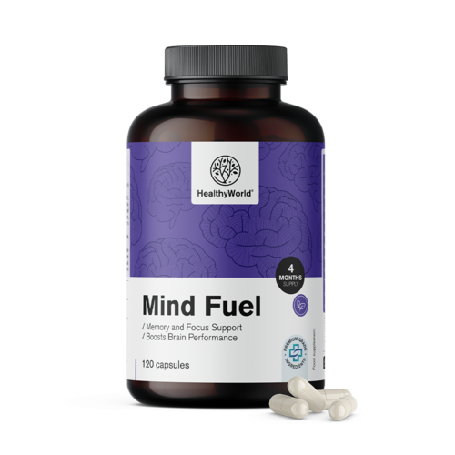 Mind Fuel - emlékezet és koncentráció, 120 kapszula