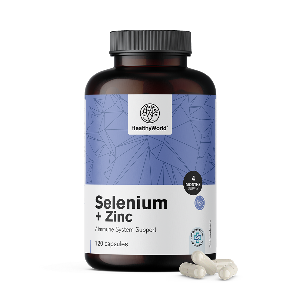 Szelén + cink