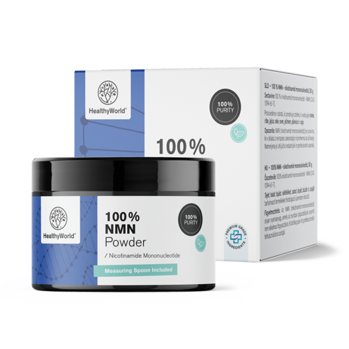 100% NMN – nikotinamid-mononukleotid, 50 g