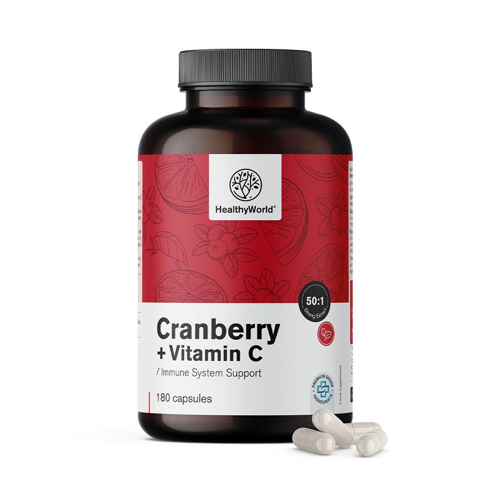 Tőzegáfonya kivonat C-vitaminnal Tőzegáfonya kivonat C-vitaminnal