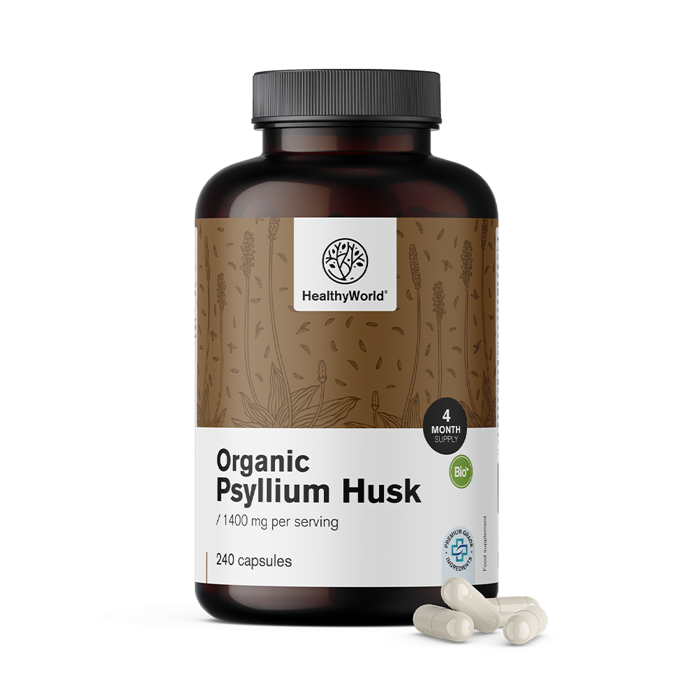 BIO Indiai útifű (Psyllium) 1400 mg
