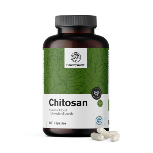 Kitozán 3000 mg, 180 kapszula