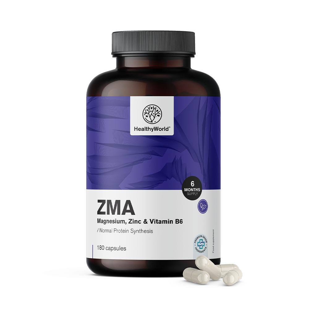 ZMA – magnézium, cink és B6