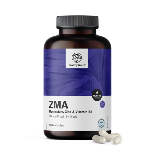 ZMA – magnézium, cink és B6, 180 kapszula