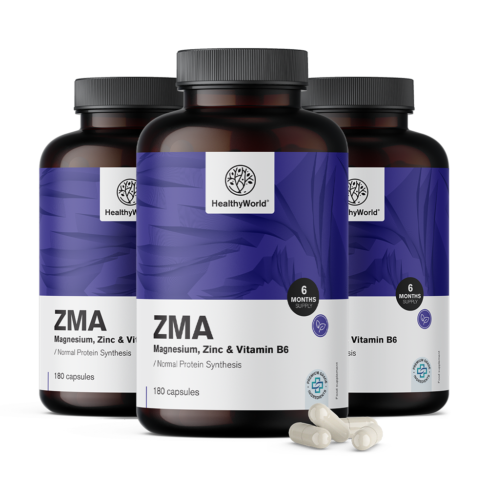 ZMA – magnézium, cink és B6