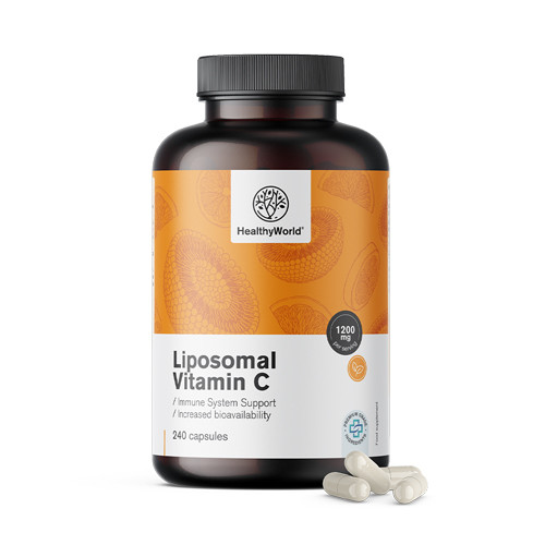 Liposzómás C-vitamin 1200 mg csipkebogyó kivonattal