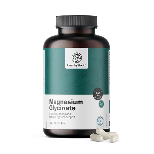 Magnézium-glicinát kapszulákban