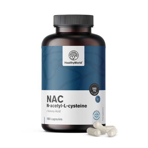 N-acetil-cisztein vagy NAC kapszulákban