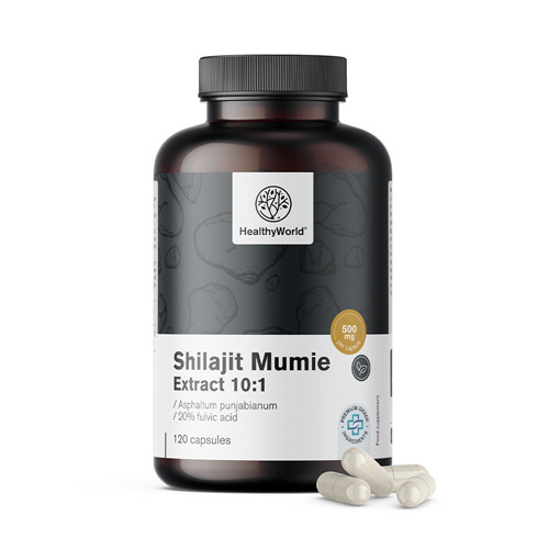 Shilajit Mumie 10:1 kapszula