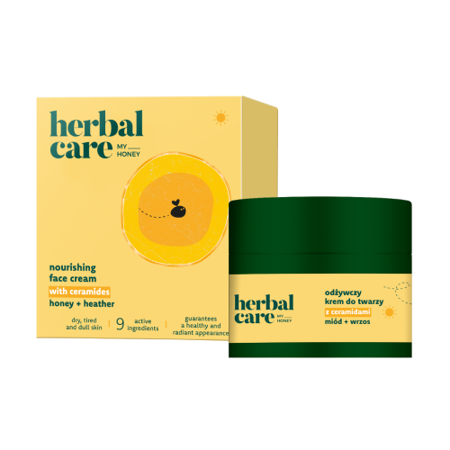 Tápláló arckrém ceramidokkal, mézzel és csarabbal, 50 ml