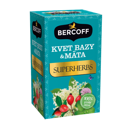 Gyógytea – bodza és menta, 15 x 2 g