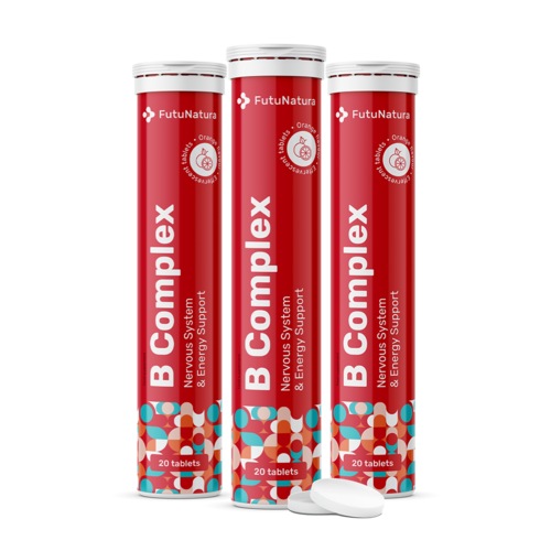 3x B-komplex – pezsgőtabletta, összesen 60 pezsgőtabletta