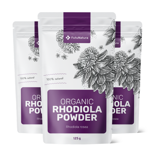 3x BIO Rózsagyökér por, összesen 375 g