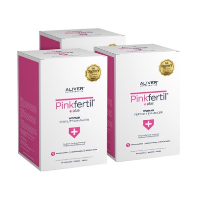 3 x PinkFertil - női termékenység csomag