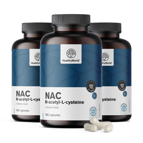 N-acetil-cisztein vagy NAC kapszulákban
