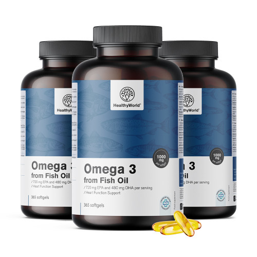 Omega-3 1000 mg EPA-val és DHA-val