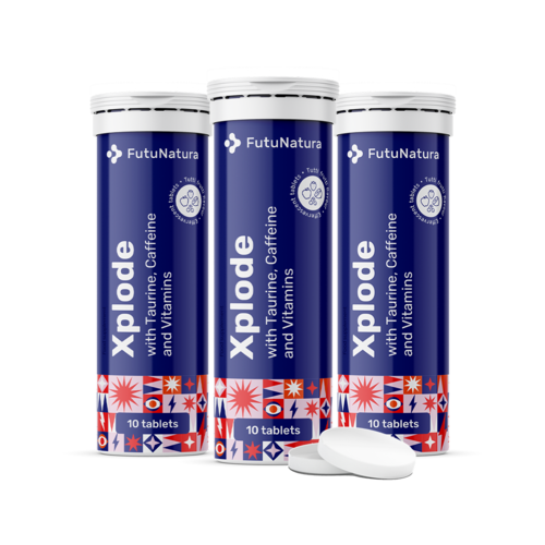 3x Xplode – pezsgőtabletta, összesen 30 pezsgőtabletta