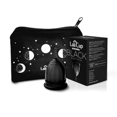 LaliCup M menstruációs kehely – fekete