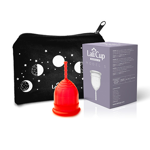 LaliCup S menstruációs kehely – piros