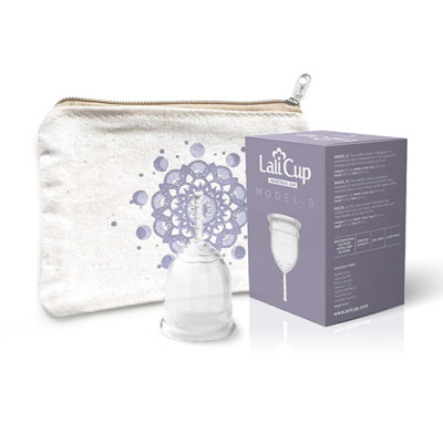 LaliCup S menstruációs kehely – színtelen