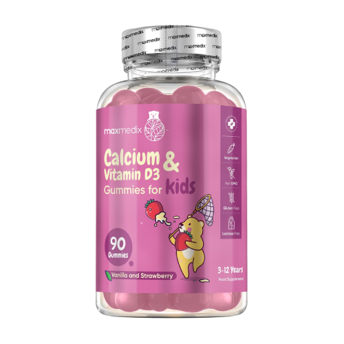 Kalcium + D3-vitamin – gumicukor gyerekeknek, 90 gumicukor