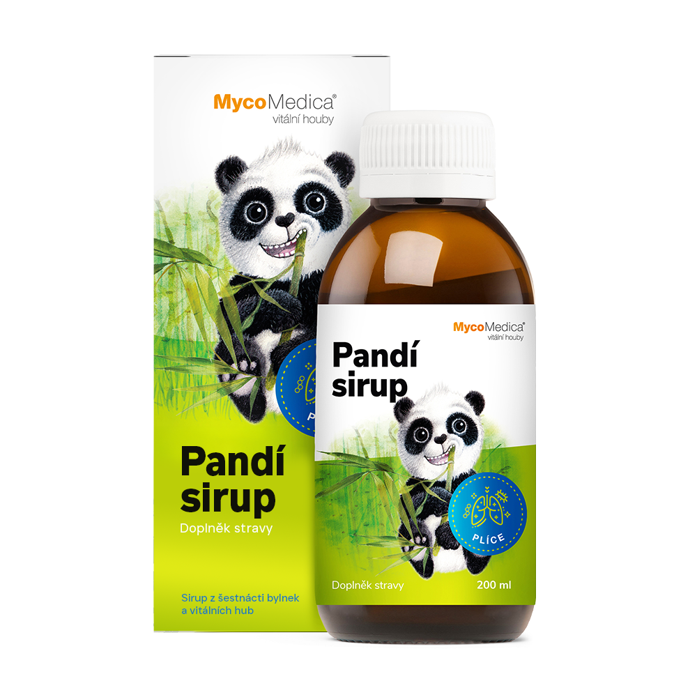 Folyékony táplálékkiegészítő gyerekeknek Panda - légzőszervek.