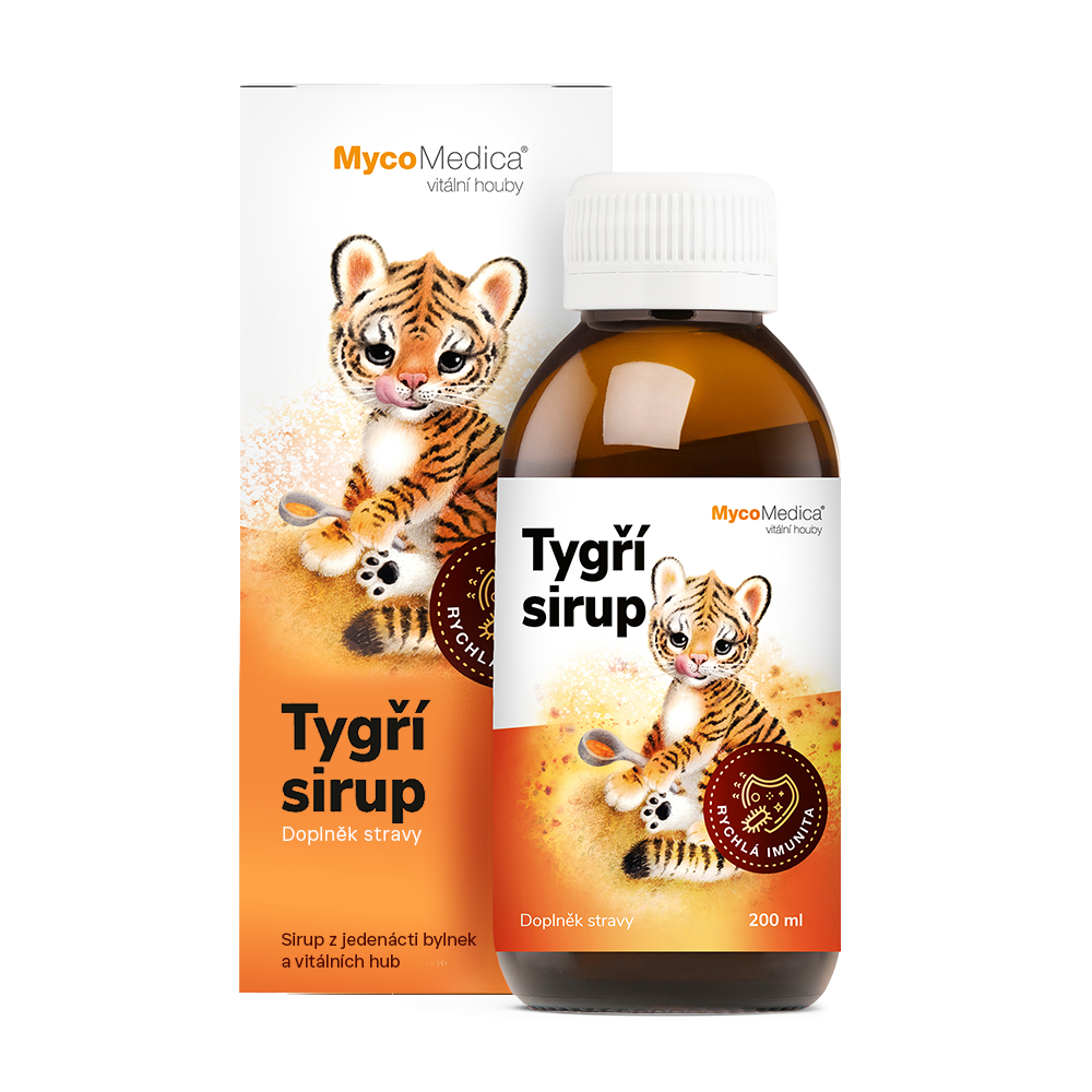 Folyékony táplálékkiegészítő gyerekeknek Tiger - ellenállóképesség.