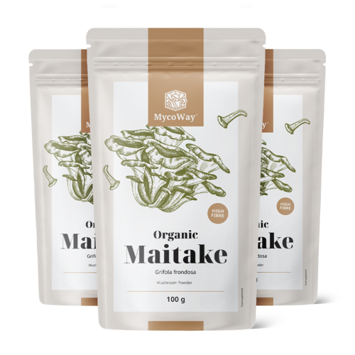 3x BIO Maitake por, összesen 300 g