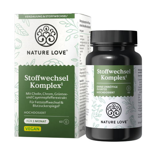 Anyagcserét támogató komplex, 60 kapszula