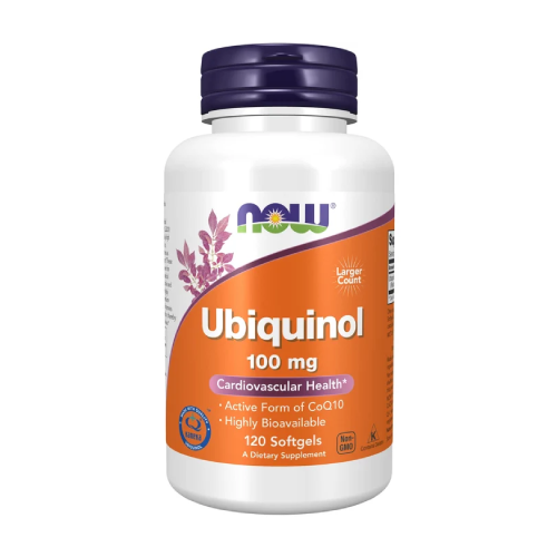 Q10 koenzim – ubikinol 100 mg, 60 lágy kapszula