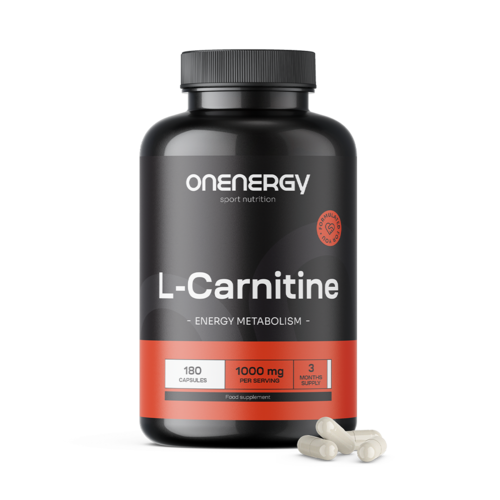 L-karnitin 1000 mg, 180 kapszula