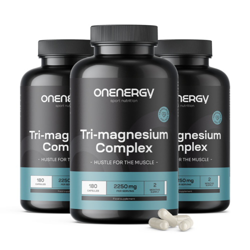 3x Trimagnézium komplex 2250 mg, összesen 540 kapszula