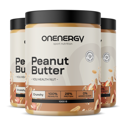 3x Földimogyorókrém – darabos, összesen 3000 g 